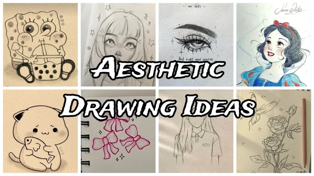 easy aesthetic drawing ideas : Simple & Creative Art Guide
